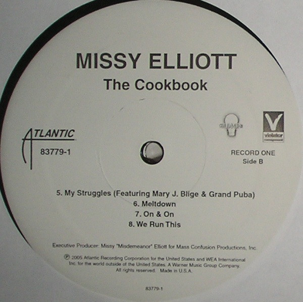 Missy Elliott - The Cookbook | Atlantic (83779-1) - 3