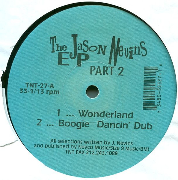 Jason Nevins - The Jason Nevins EP (Part 2) | TNT Records (TNT-27)