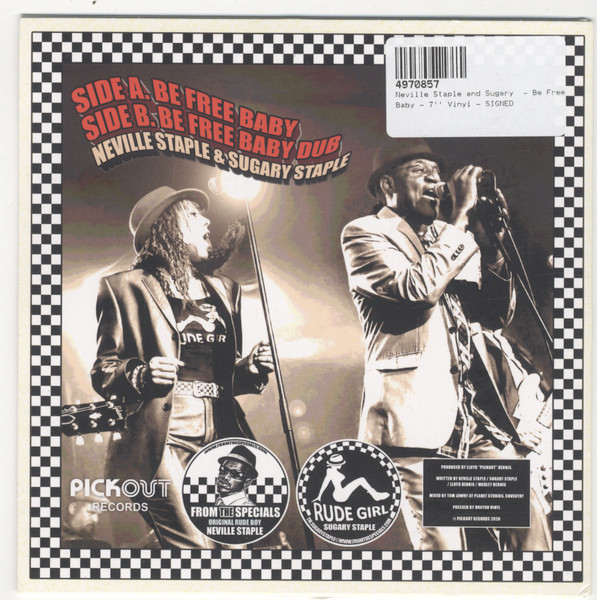 Neville Staple & Christine 'Sugary' Staple - Be Free Baby | Pickout Records (4970857) - 2 Neville Staple & Christine 'Sugary' Staple - Be Free Baby | Pickout Records (4970857) - 2