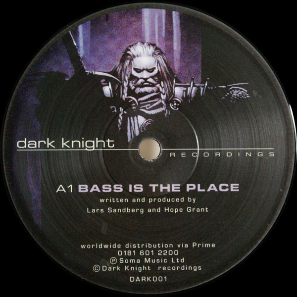 Darkside - Bass Is The Place | Dark Knight Recordings (DARK 001) - 3