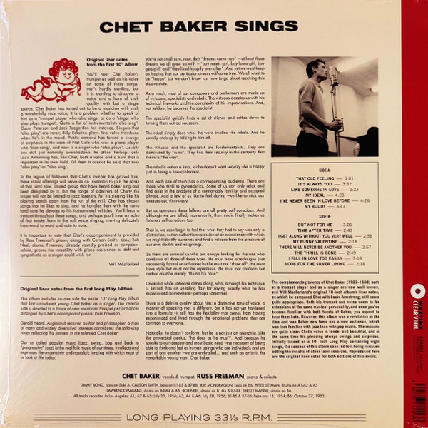 Chet Baker - Chet Baker Sings | WaxTime (179028) - 2 Chet Baker - Chet Baker Sings | WaxTime (179028) - 2