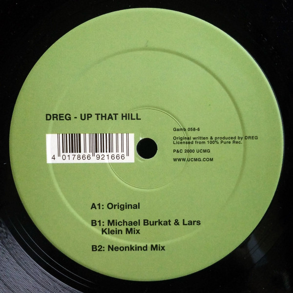 Dreg - Up That Hill | Global AMBition (Gamb 058-6) - 2