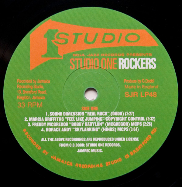 Various - Studio One Rockers | Soul Jazz Records (SJR LP48) - 2 Various - Studio One Rockers | Soul Jazz Records (SJR LP48) - 2