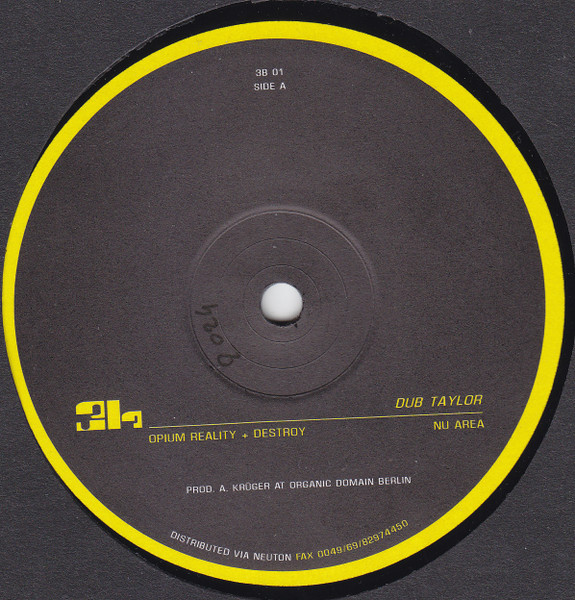 Dub Taylor - Nu Area | 3B (3B 01) - main