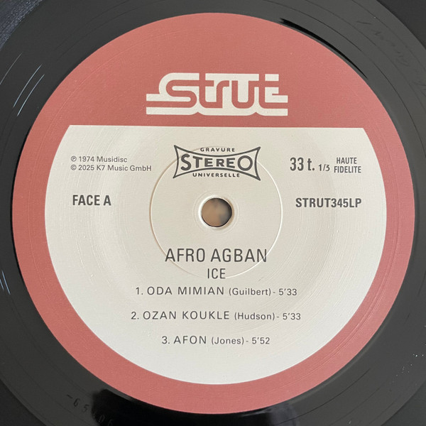 Ice - The Afro Instrumental LP | Strut (STRUT345LP) - 3