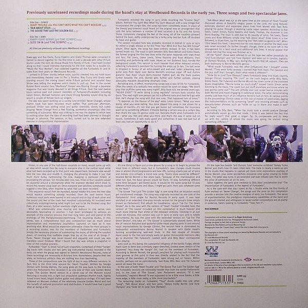 Funkadelic - Toys | Westbound Records (SEWD 133) Funkadelic - Toys | Westbound Records (SEWD 133)