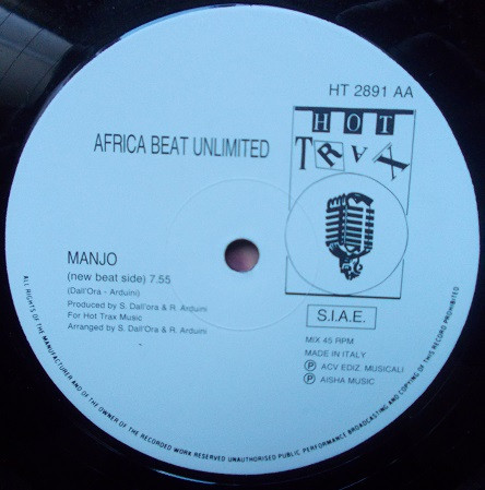 Africa Beat Unlimited - Manjo | Hot Trax (HT 2891) - 2