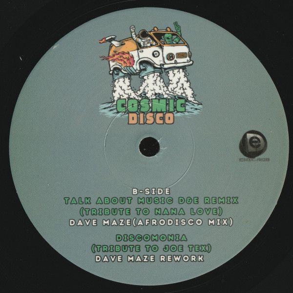 Dave Maze / Spike Rebel / Glenn Underground - Cosmic Disco | D&e Recordings (DE0016) - 2