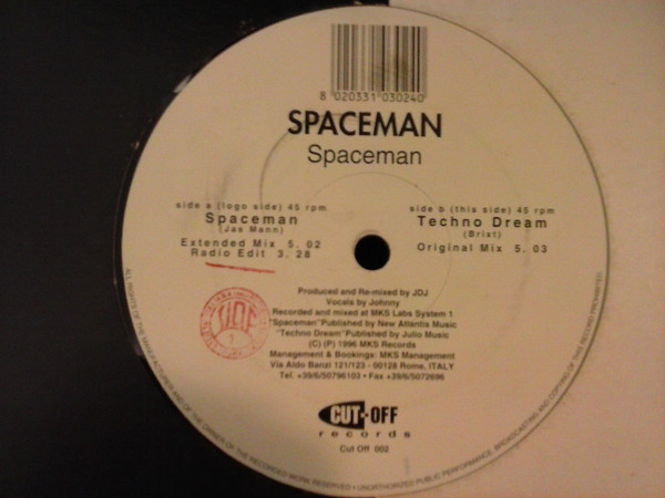 Spaceman - Spaceman | Cut-Off Records (Cut Off 002)