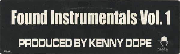 Kenny "Dope" Gonzalez - Found Instrumentals Vol. 1 | Dopewax (DW-600) - 4