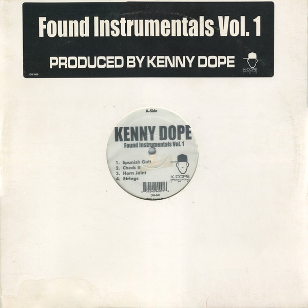 Kenny "Dope" Gonzalez - Found Instrumentals Vol. 1 | Dopewax (DW-600) - main