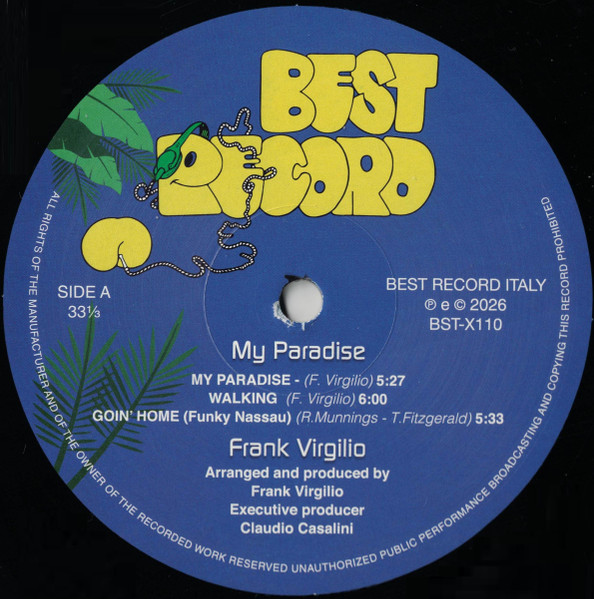 Frank Virgilio - My Paradise | Best Record (BST-X110) - 3