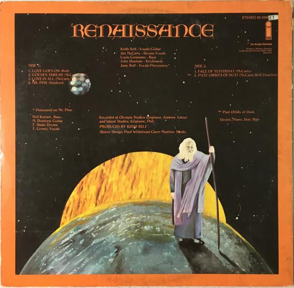 Renaissance - Illusion | Island Records (85 689 ET) - 3