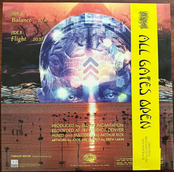 Blood Incantation - All Gates Open (Original Motion Picture Soundtrack) (2LP + BLU-RAY Vidéo) [Vinyl] | Century Media (19958437621) - 3