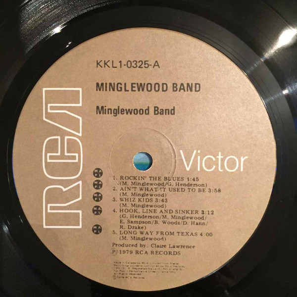 Minglewood Band - Minglewood Band | RCA Victor (KKL1-0325) - 3