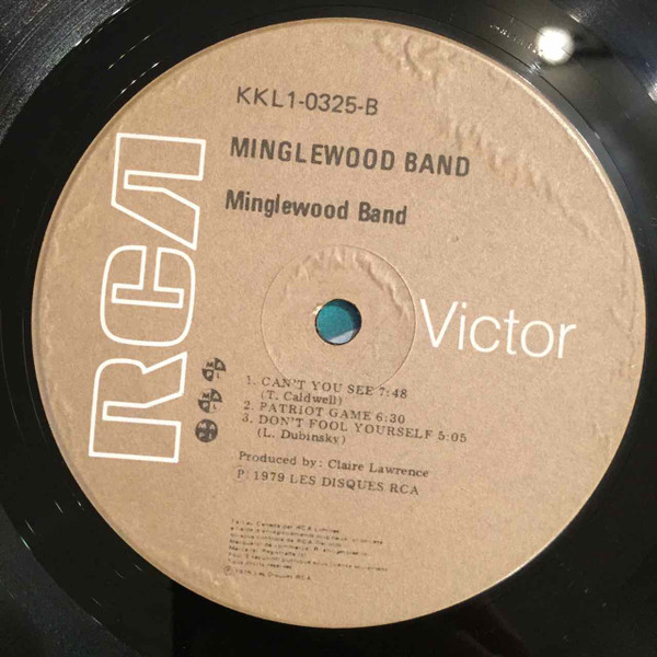 Minglewood Band - Minglewood Band | RCA Victor (KKL1-0325) - 4