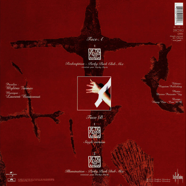 Mylene Farmer - Je Te Rends Ton Amour (Dance Remixes) | Polydor (561 129 - 1)