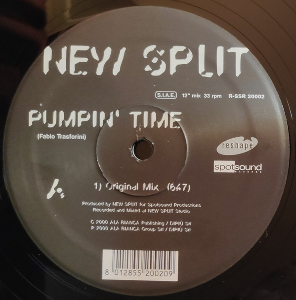 New Split - Pumpin' Time | Spotsound Records (R-SSR 20002)