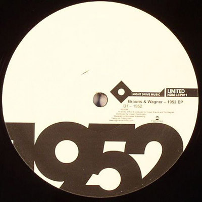 Brauns & Wagner - 1952 EP | Night Drive Music (NDM LEP011)