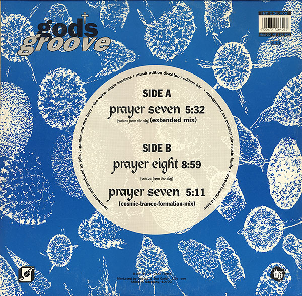 God's Groove - Prayer Seven / Prayer Eight (Voices From The Sky) | Blow Up (INT 126.402) - 2