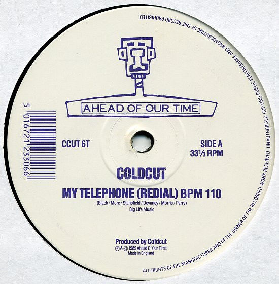 Coldcut - My Telephone | Ahead Of Our Time (CCUT 6T) - 2