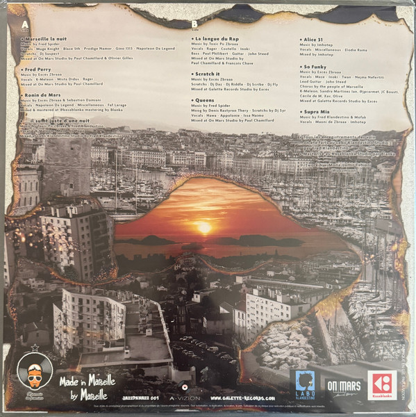 Various - Marseille & Friends | Galette Records (Jazzpanazz 001) - 3
