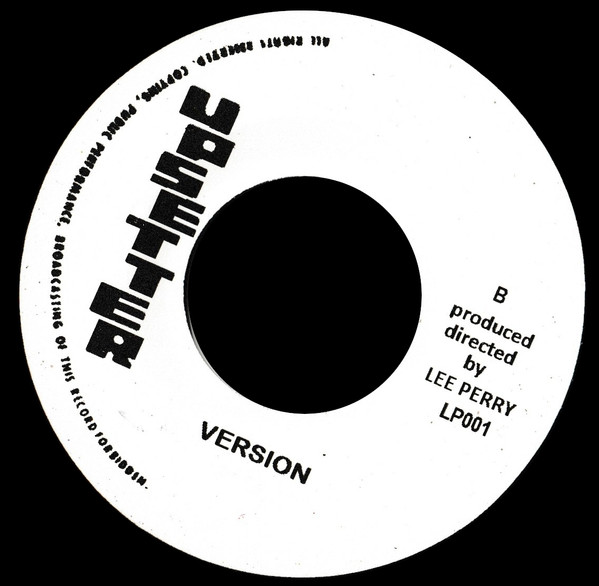 Bob Marley & The Wailers - Man To Man / Version | Upsetter (LP001) - 2