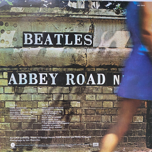 The Beatles - Abbey Road | Capitol Records (SO-383) - 2 The Beatles - Abbey Road | Capitol Records (SO-383) - 2