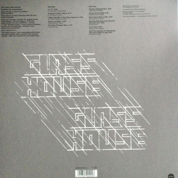 Glass House - Thanks I Needed That | Demon Records (DEMREC812) - 2