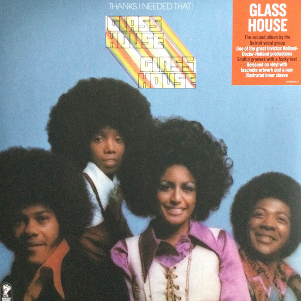 Glass House - Thanks I Needed That | Demon Records (DEMREC812)