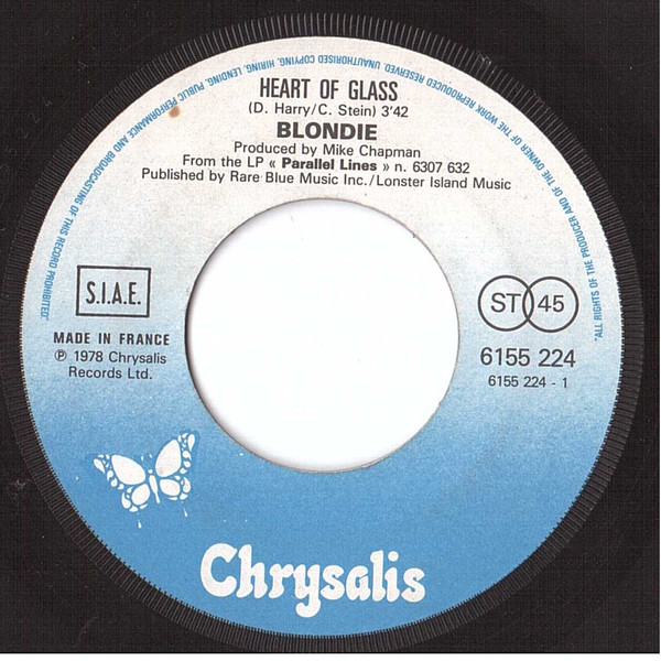 Blondie - Heart Of Glass | Chrysalis (6155 224) - 3
