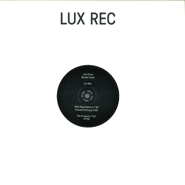 Joe Drive - Buried Truth | Lux Rec (LXRC17) - 3