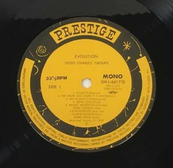Teddy Charles , Shorty Rogers , Jimmy Giuffre , Charles Mingus , Shelly Manne - Evolution | Prestige (SMJ-6617(M)) - 3