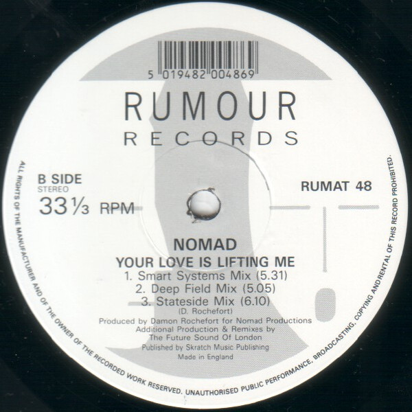 Nomad - Your Love Is Lifting Me | Rumour Records (RUMAT 48) - 4