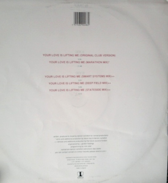 Nomad - Your Love Is Lifting Me | Rumour Records (RUMAT 48) - 2