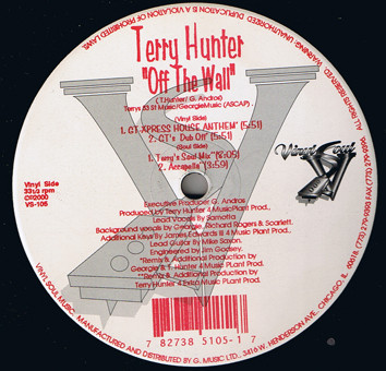 Terry Hunter - Off The Wall | Vinyl Soul (VS-105)