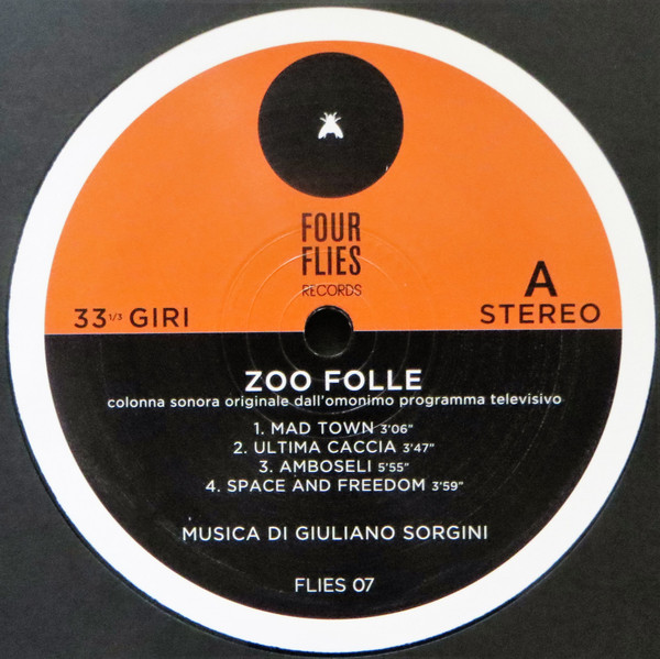 Giuliano Sorgini - Zoo Folle | Four Flies Records (FLIES 07) - 3