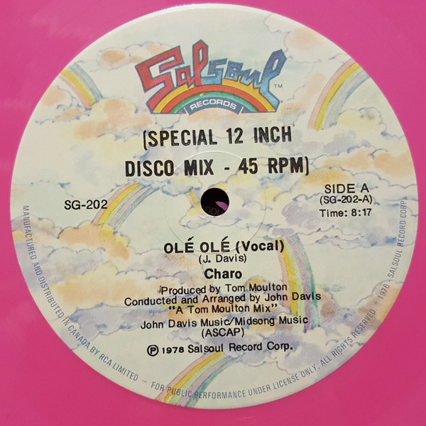 Charo - Olé Olé | Salsoul Records (SG-202) Charo - Olé Olé | Salsoul Records (SG-202)