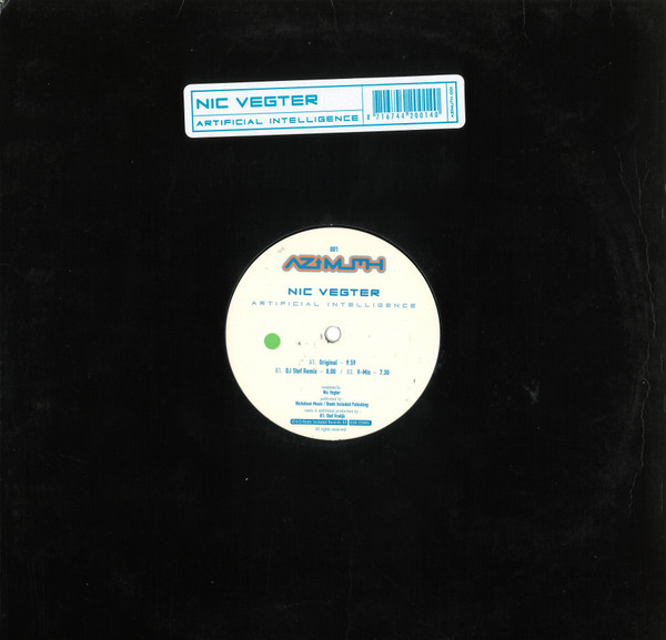 Nic Vegter - Artificial Intelligence | Azimuth (AZIMUTH 001)