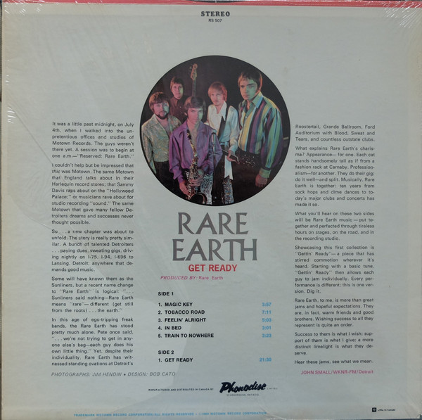 Rare Earth - Get Ready | Rare Earth (RS 507) - 2
