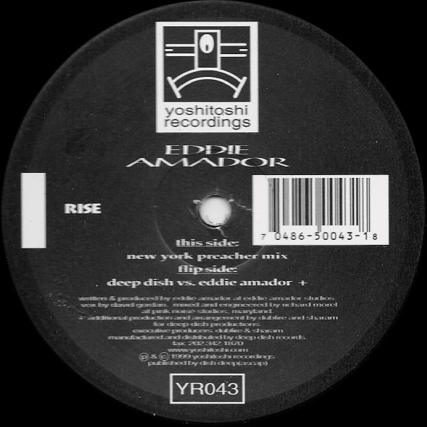Eddie Amador - Rise | Yoshitoshi Recordings (YR043) - 3