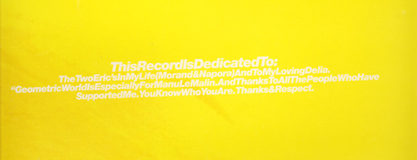 Laurent Garnier - Shot In The Dark | F Communications (F 014 DLP) - 3