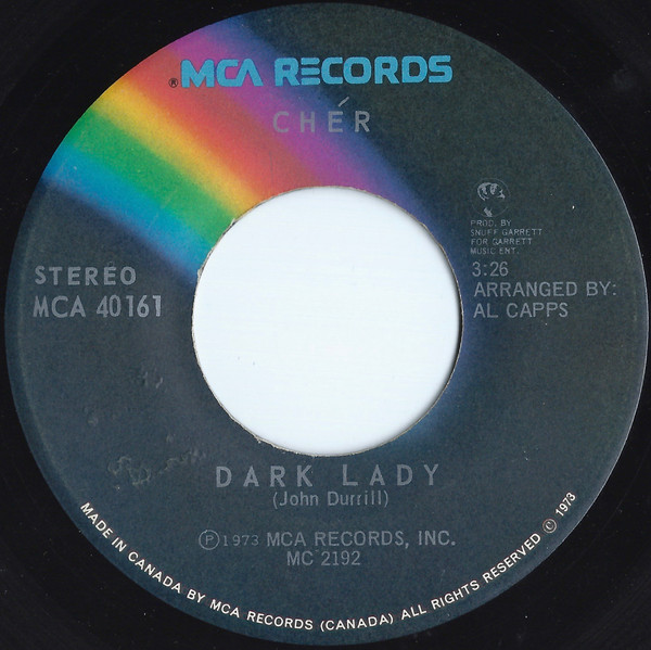 Cher - Dark Lady | MCA Records (MCA 40161)