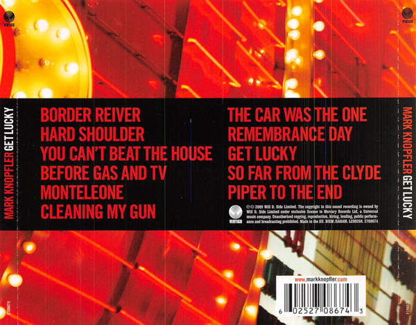 Mark Knopfler - Get Lucky | Vertigo (2708674) - 2