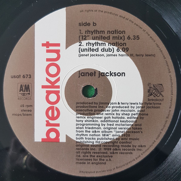 Janet Jackson - Rhythm Nation | Breakout (USAT 673) - 4