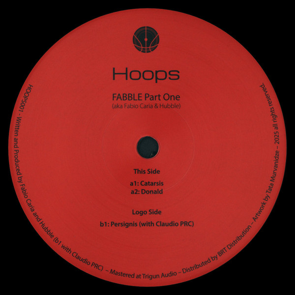 Fabble aka. Fabio Caria & Hubble - Fabble Part One | Hoops (HOOPS001)