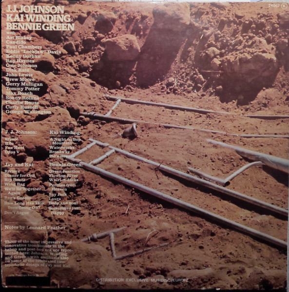 J.J. Johnson - Kai Winding - Bennie Green With Sonny Rollins , John Lewis , Gerry Mulligan , Art Blakey - Early Bones | Prestige (PR 24067) - 2