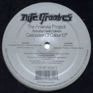 The Ananda Project & Gaelle Adisson - Cascades Of Colour EP | Nite Grooves (KNG-80) - main The Ananda Project & Gaelle Adisson - Cascades Of Colour EP | Nite Grooves (KNG-80) - main