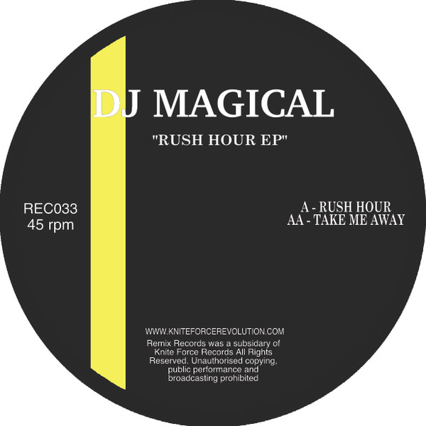 DJ Magical - Rush Hour EP | Remix Records (REC033) - 3