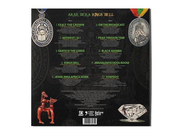Akae Beka , Andrew "Bassie" Campbell - Kings Bell  | Before Zero Records (IGBZRLP005) - 3